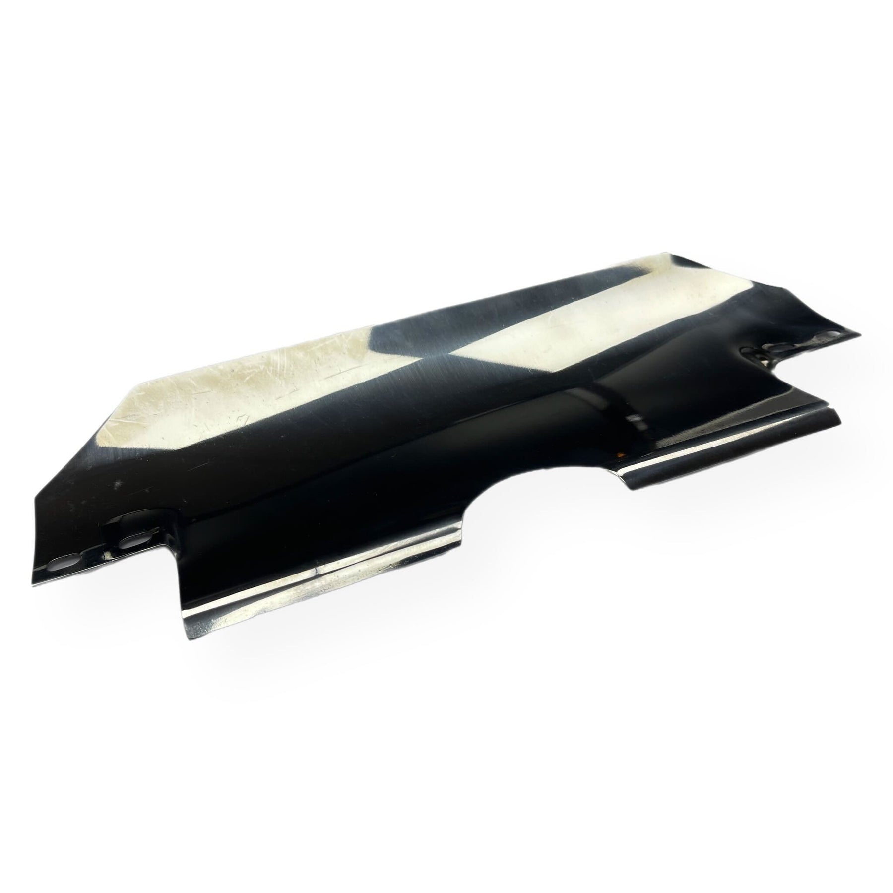Lambretta Series 1 Li Centre Stand Splash Plate Polished Stainless Steel