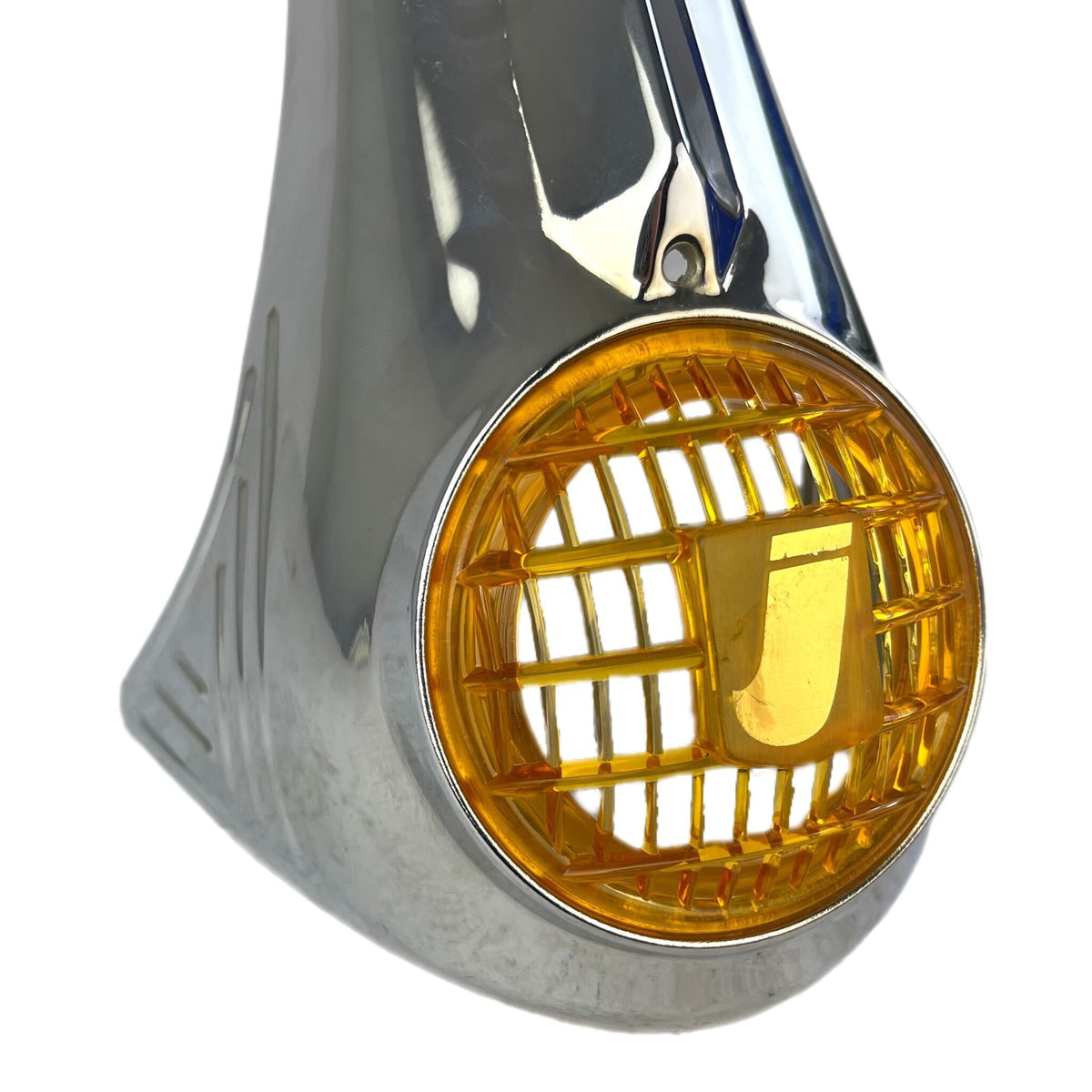 Lambretta Series 1 Li TV ULMA Chrome Horncast Golf Ball Embellisher - Orange/Gold Golfball