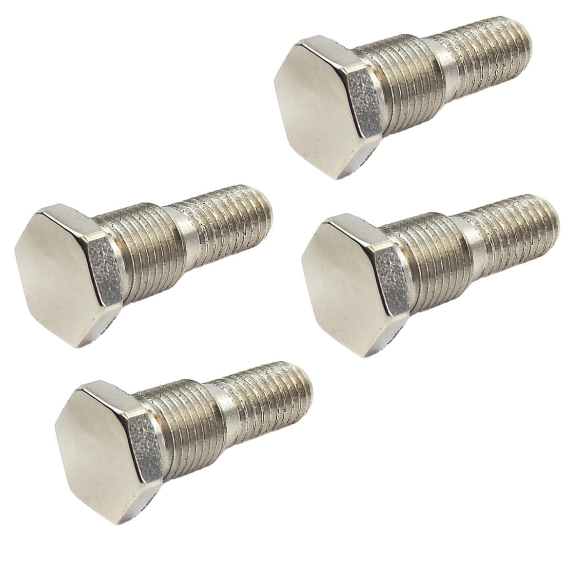 Lambretta Series 2 3 Li GP SX TV Hub Stud Set of 4 - Polished Stainless Steel