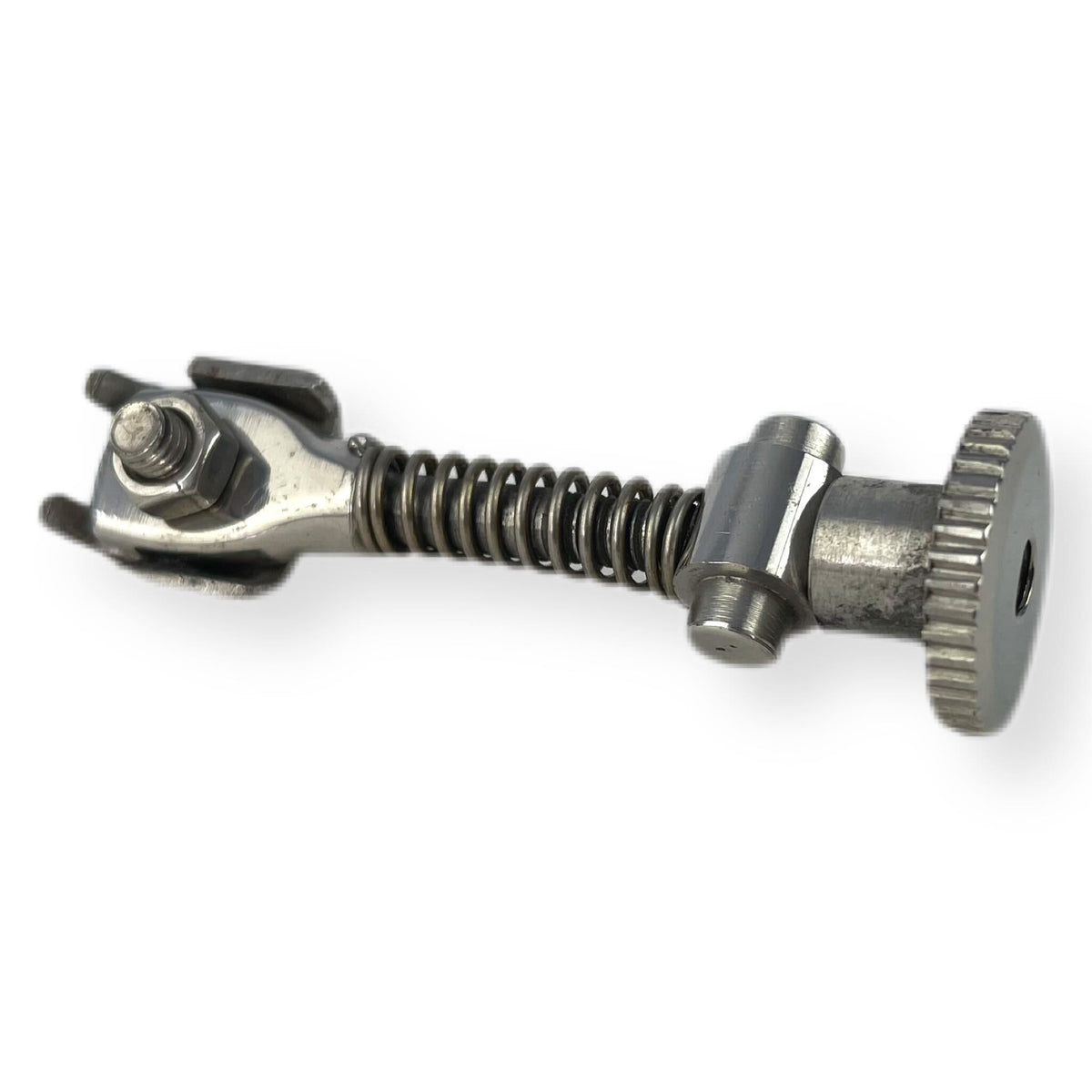 Lambretta Series 2 3 Li GP SX TV Rear Brake Cable Adjuster - Polished Stainless Steel