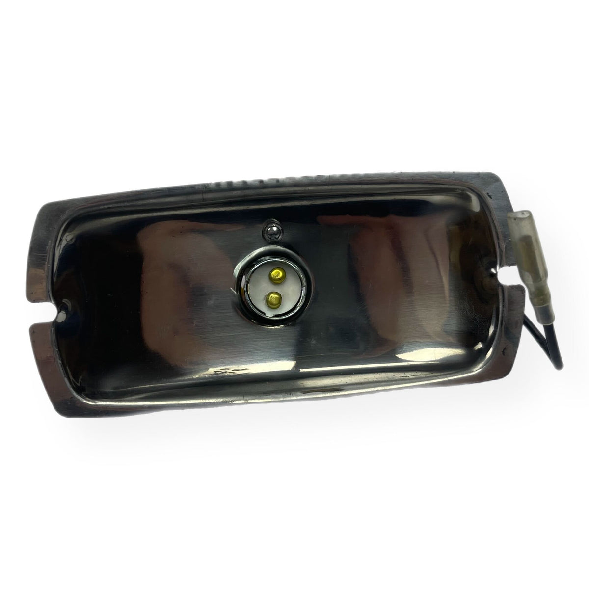 Lambretta Series 2 3 Li GP SX TV Rear light reflector - Stainless Steel