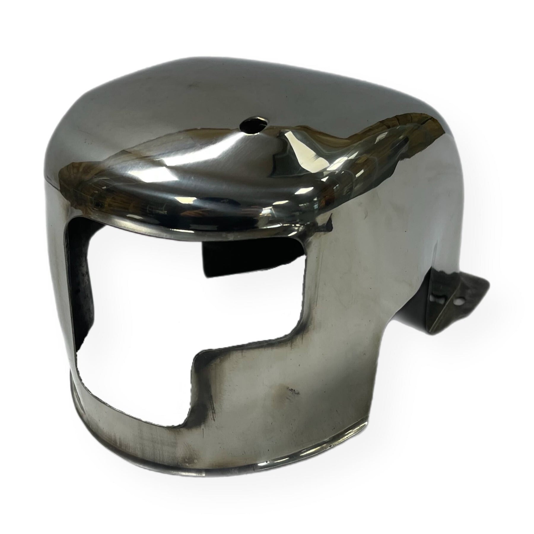 Lambretta Series 2 3 Li SX TV Cylinder Head Cowling - Polished Stainless Steel