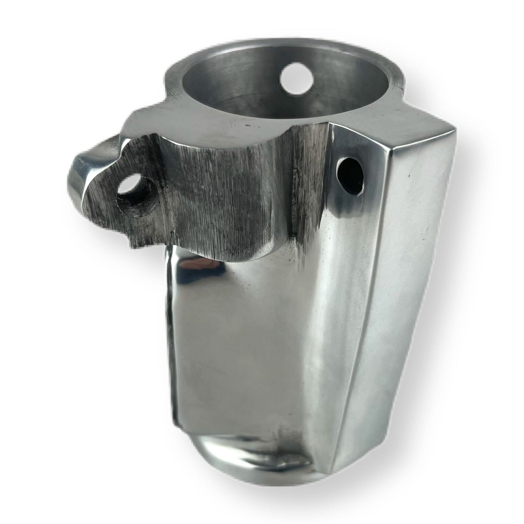 Lambretta Series 2 Li Hydraulic OutBoard Front Disc Light Switch Housing - Polished Alloy