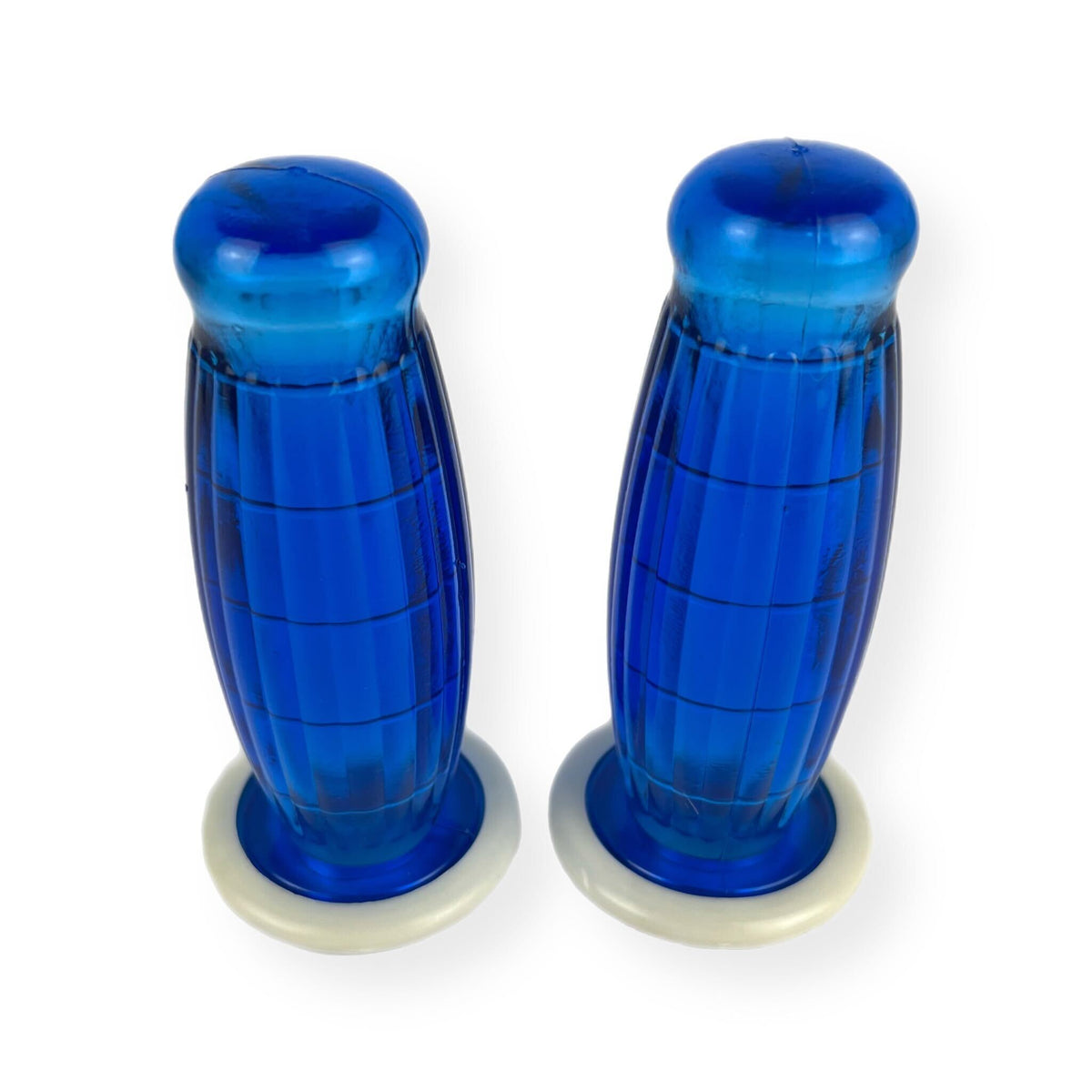 Lambretta Series 2 Li TV Balloon Grips Dot Type 27mm Blue