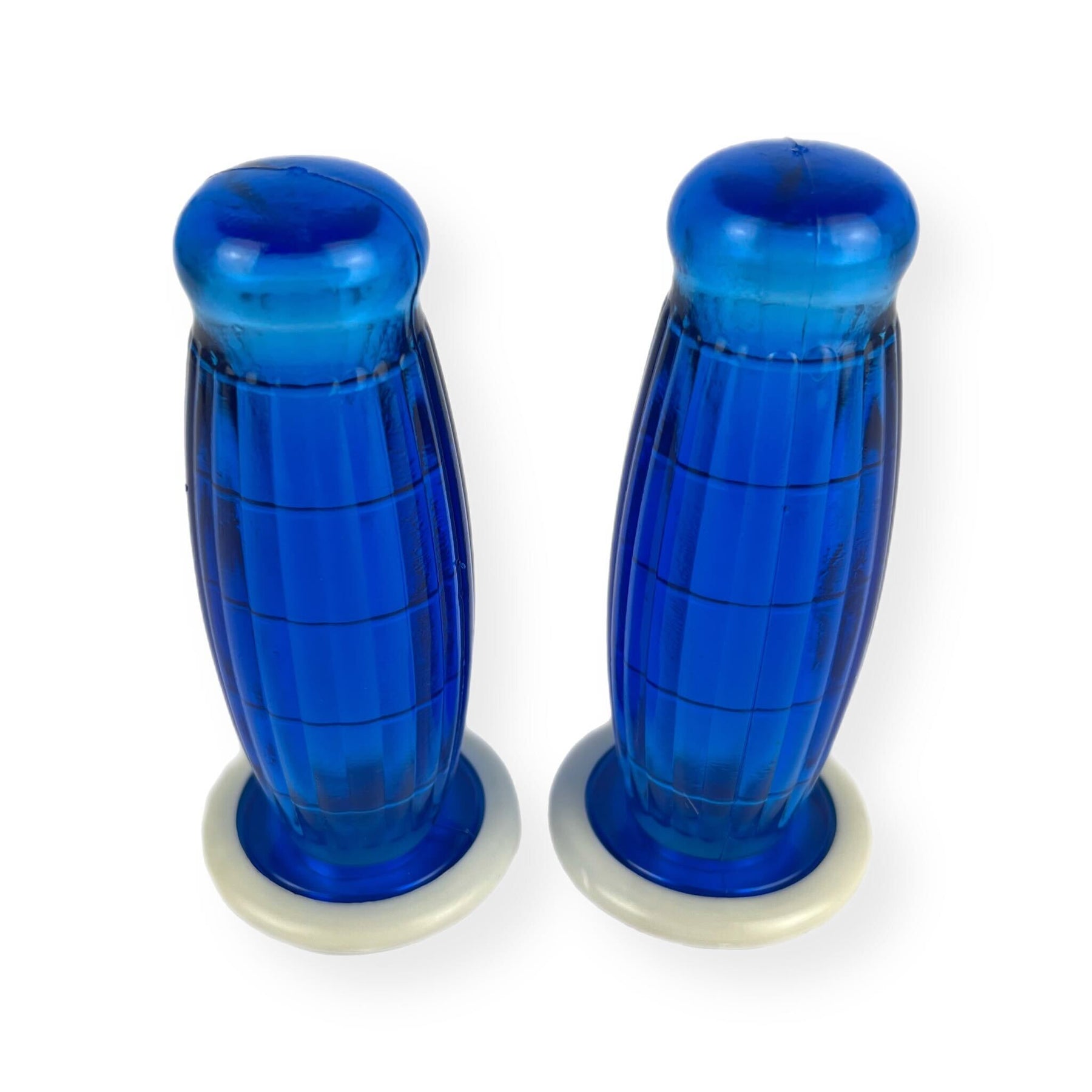 Lambretta Series 2 Li TV Balloon Grips Dot Type 27mm Blue