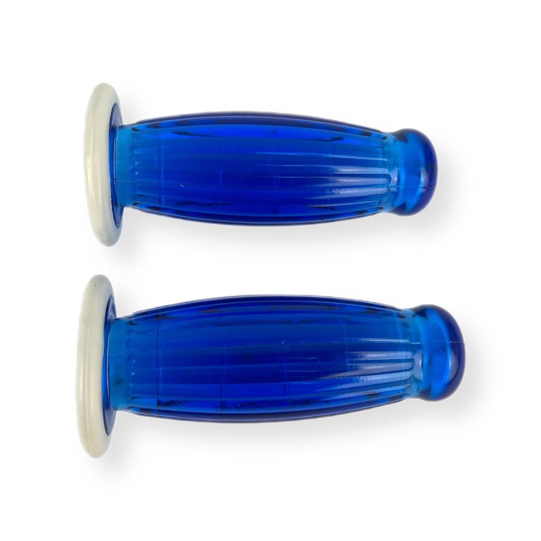 Lambretta Series 2 Li TV Balloon Grips Dot Type 27mm Blue