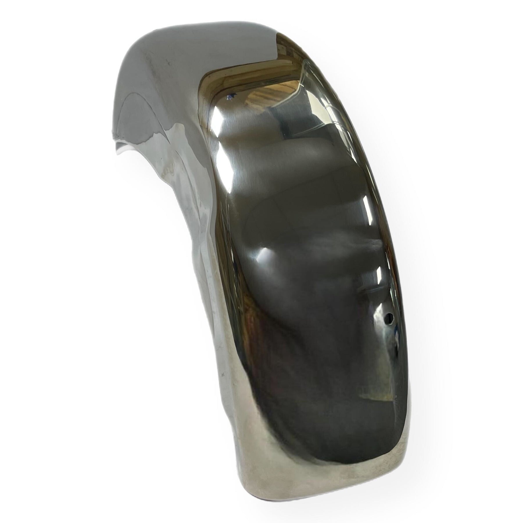 Lambretta Series 1 2 Li TV Rear Pressed Mudguard - Polished Stainless Steel