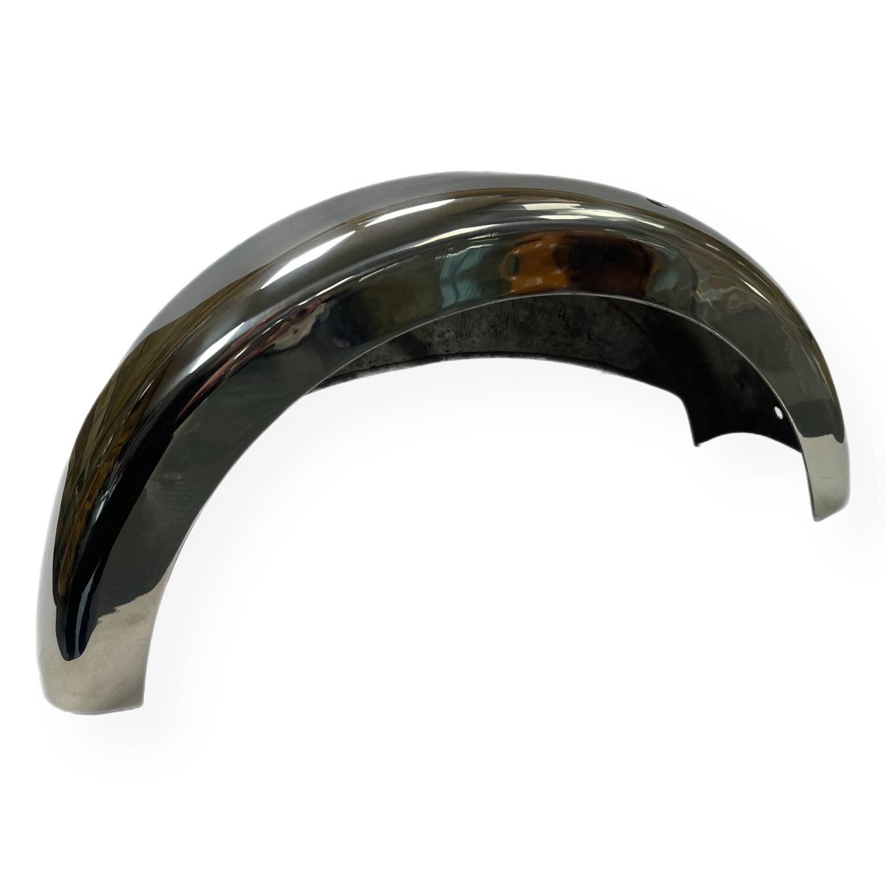 Lambretta Series 1 2 Li TV Rear Pressed Mudguard - Polished Stainless Steel