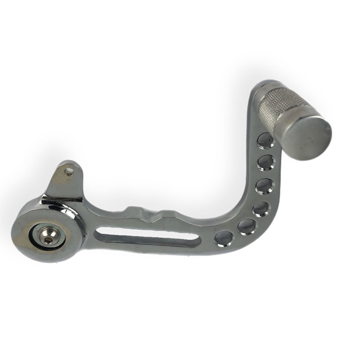 Lambretta Series 3 Li GP DL SX TV Chrome Billet Rear Brake Pedal w/ Bearing Mechanism - One Piece Design
