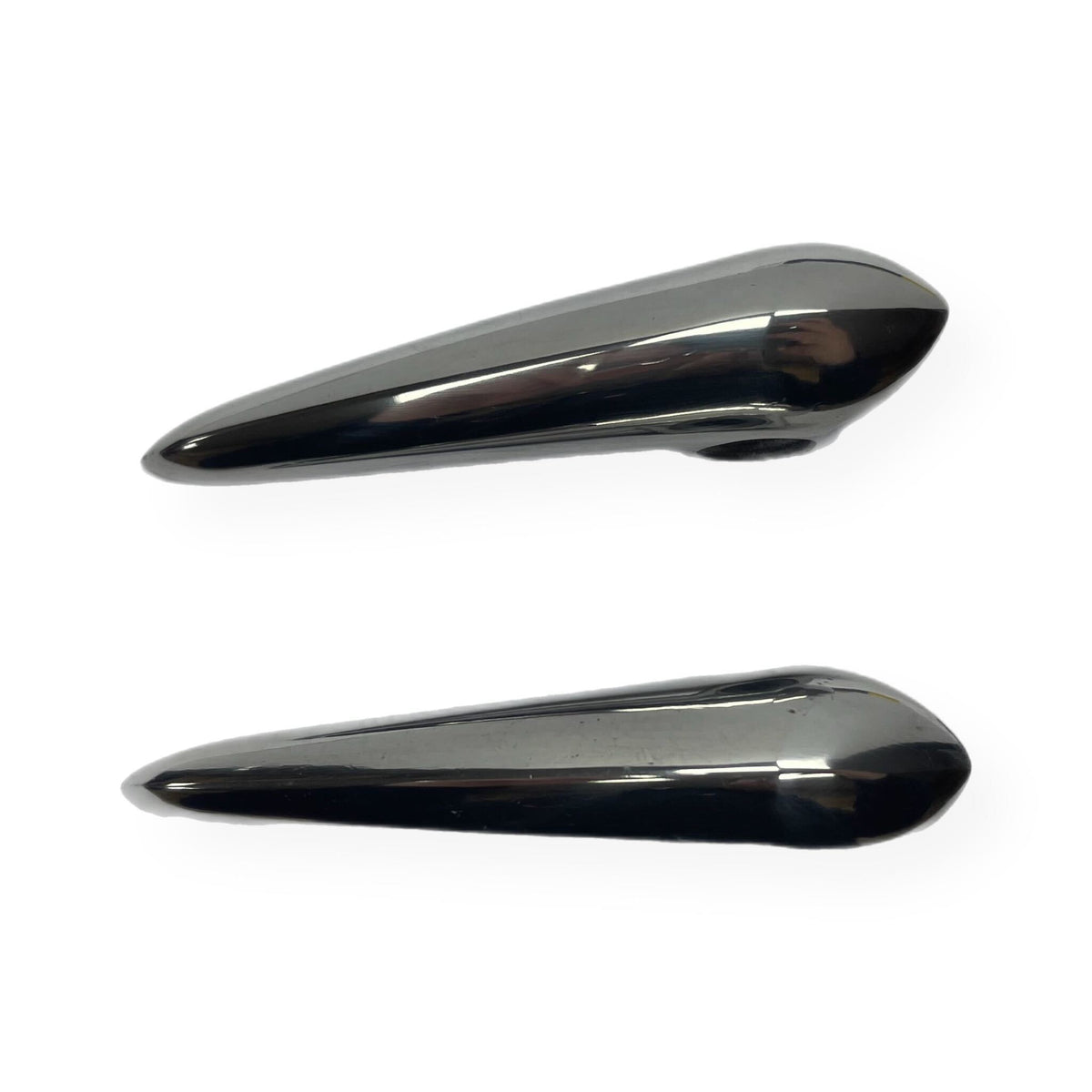 Lambretta Series 3 Li GP DL SX TV Side Panel Handles Pair - Polished Alloy