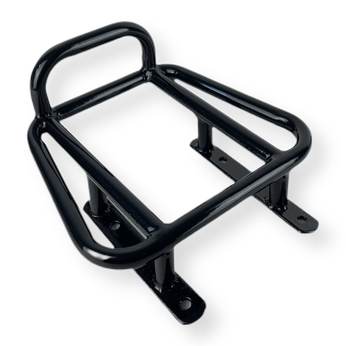 Lambretta Series 3 Li GP SX TV AF Style Mini Ancillotti Rear Sprint Rack Carrier - Powder Coat Black