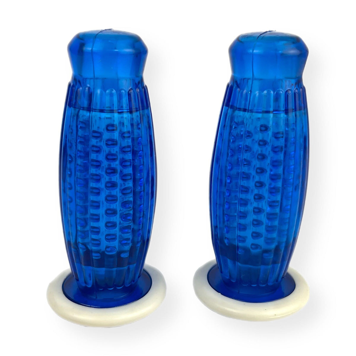 Lambretta Series 3 Li GP SX TV Balloon Grips Dot Type 22mm - Blue