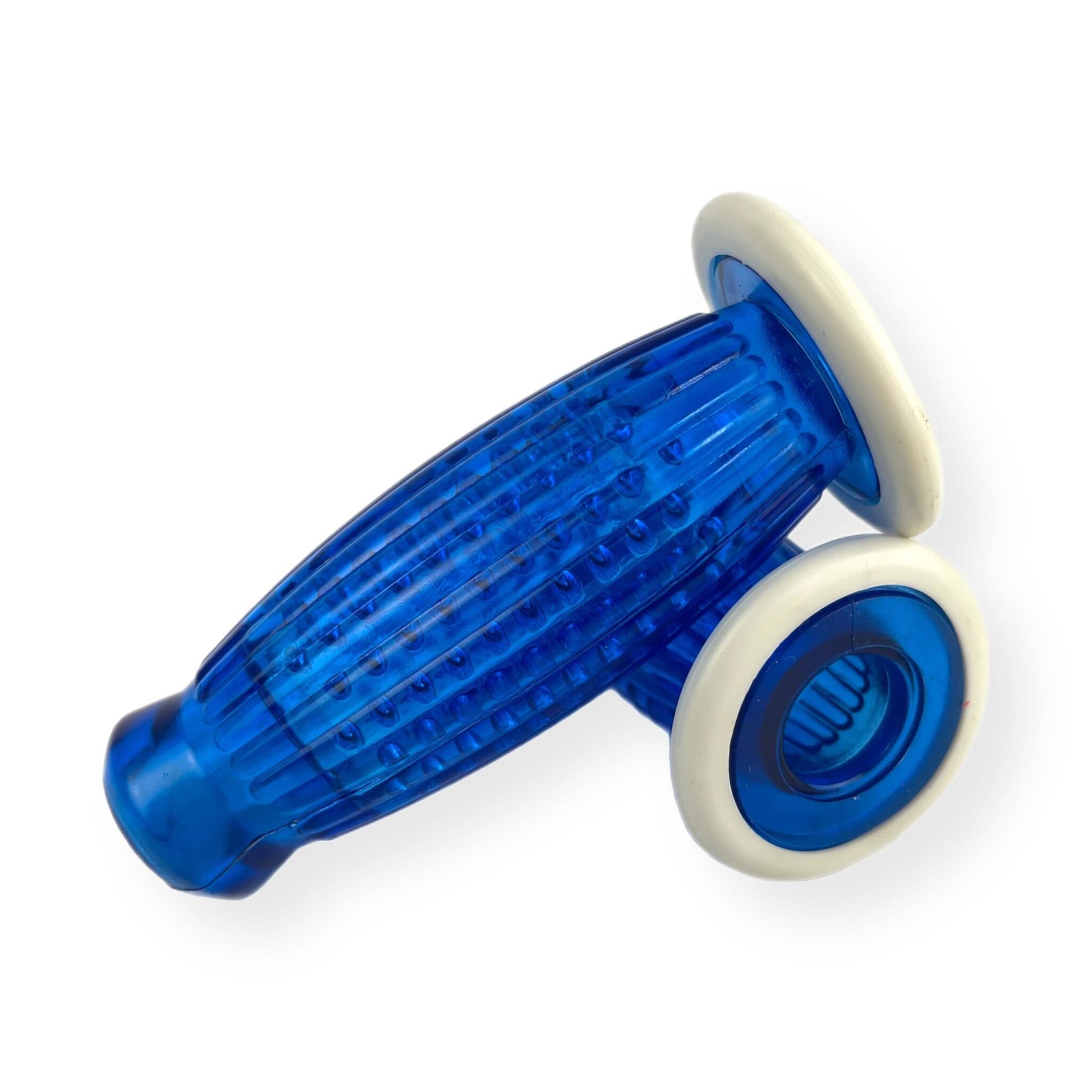 Lambretta Series 3 Li GP SX TV Balloon Grips Dot Type 22mm - Blue