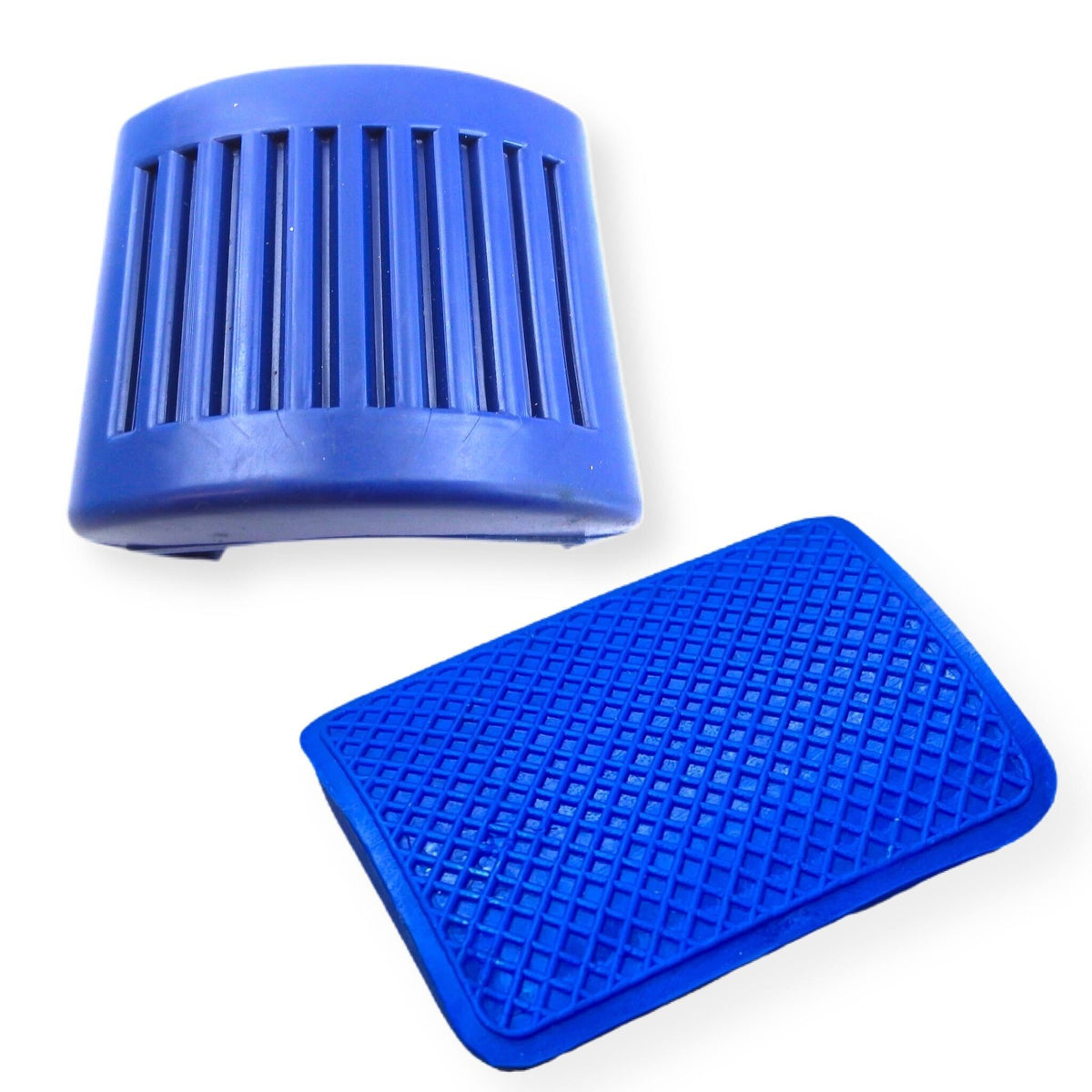 Lambretta Series 3 Li GP SX TV Kickstart and Brake Pedal Rubber Bundle - Blue