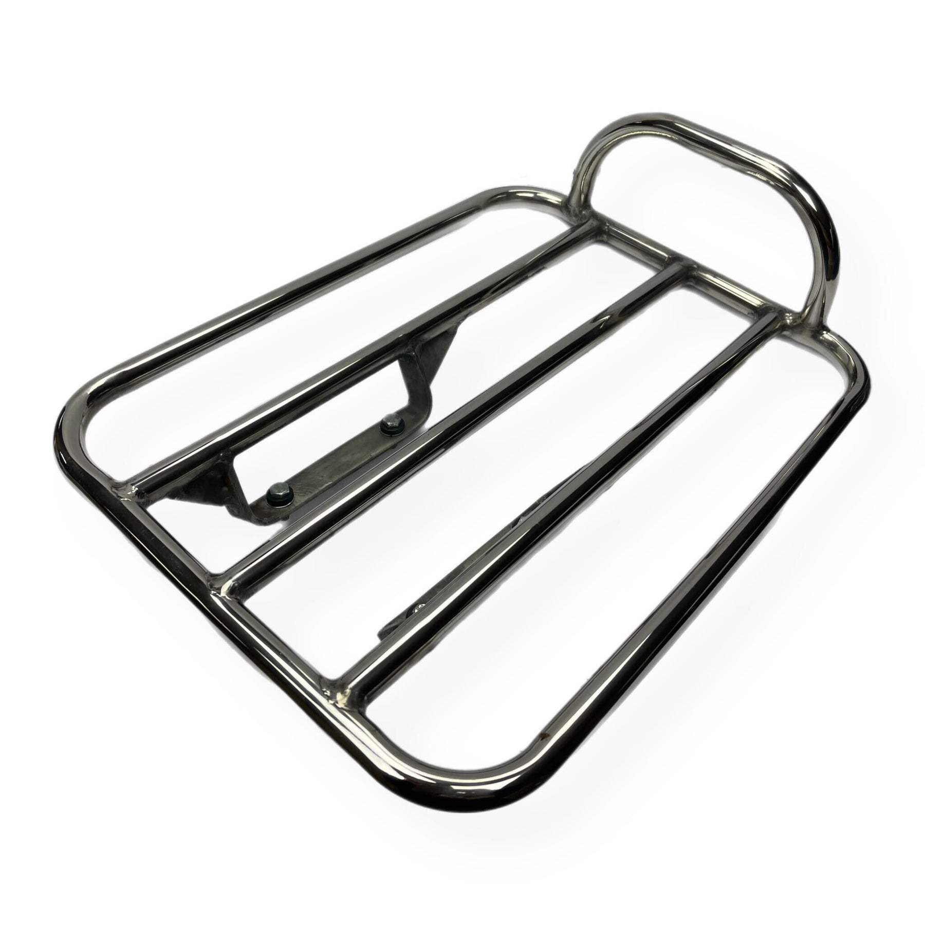 Lambretta Series 3 Li GP SX TV Large Rear Sprint Rack Polished Stainless - 30x40cm