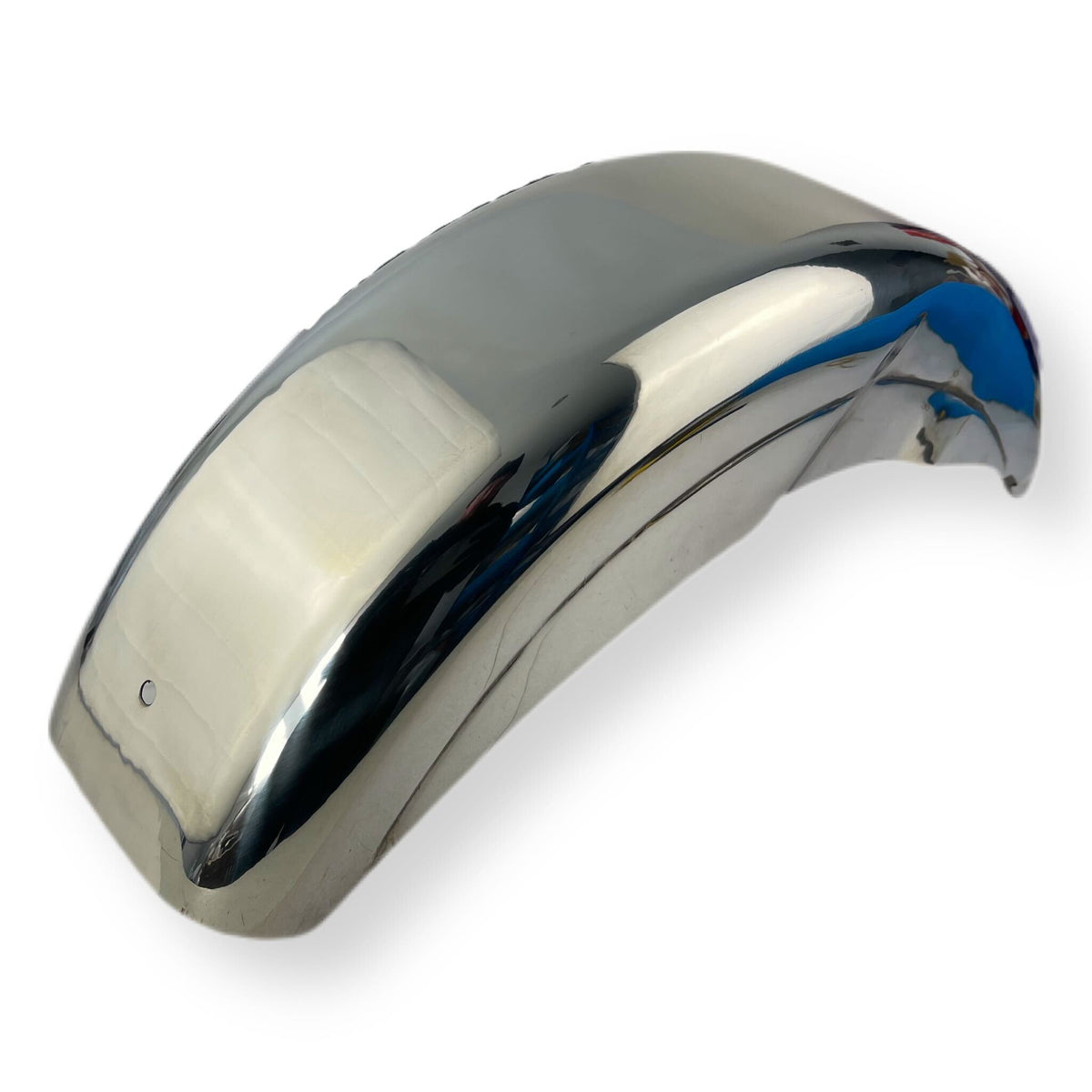 Lambretta Series 3 Li GP SX TV Rear Mudguard - Polished Stainless Steel