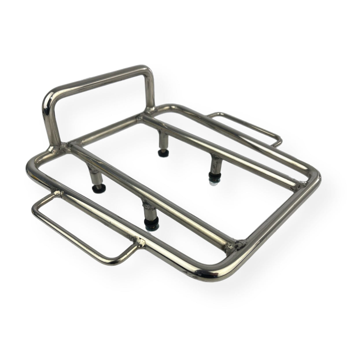 Lambretta Series 3 Li GP SX TV Rear Sprint Rack - Heavy Duty - Stainless Steel