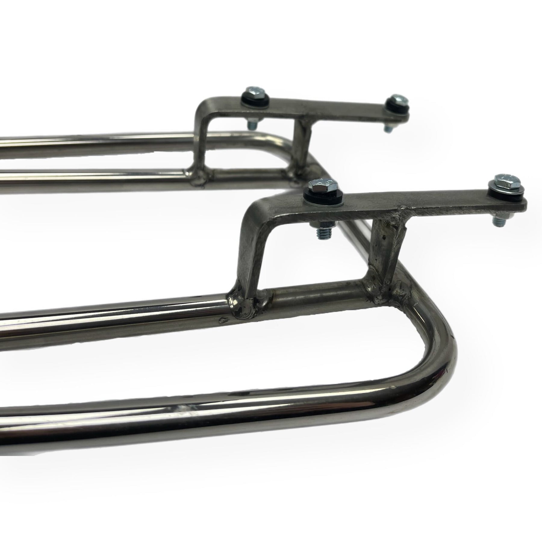 Lambretta Series 3 Li GP SX TV Rear Sprint Rack for Ancilotti Seats - Stainless Steel