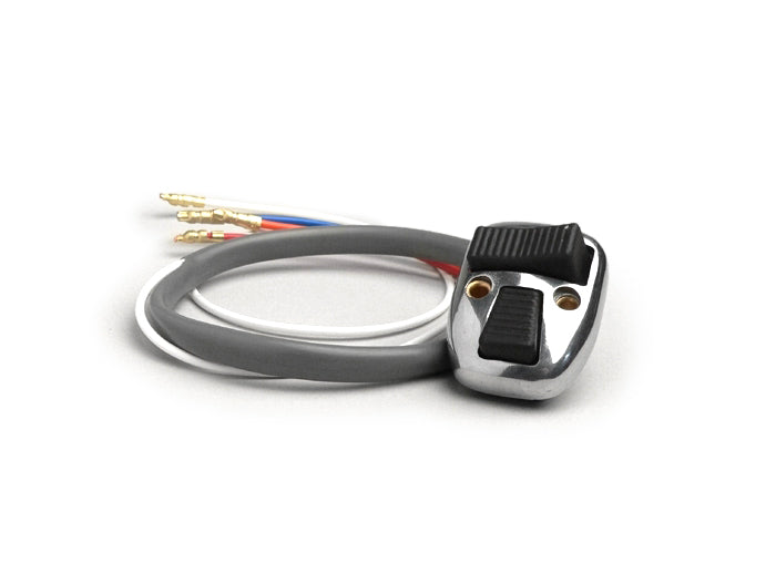 Lambretta Series 3 LiS SX GP DL Light Switch Black Button - Casa Lambretta