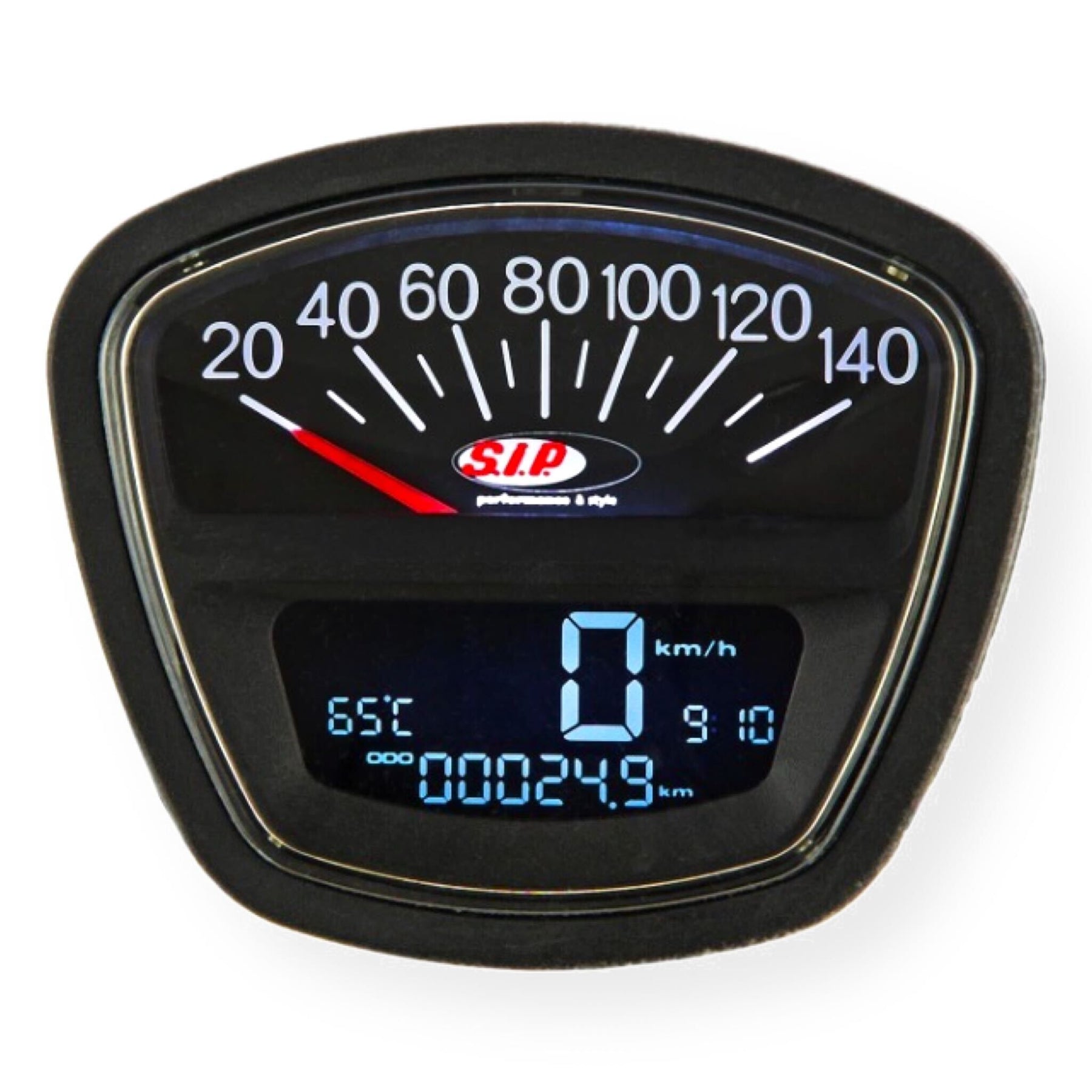 Lambretta Series 3 Li SX TV GP SIP Speedometer Rev Counter - Black