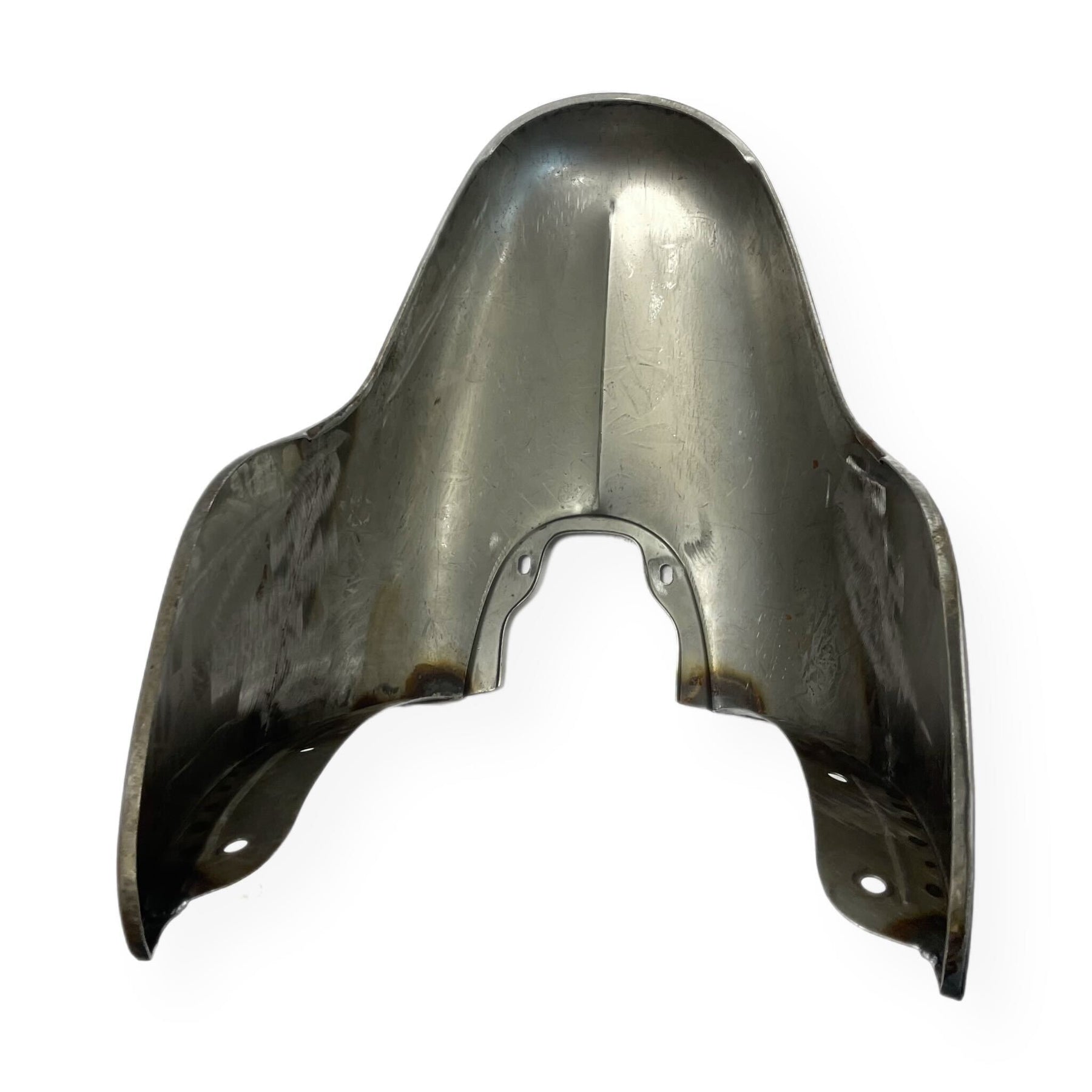 Lambretta Series 3 Li Serveta Jet 200 Front Mudguard - Bare Metal