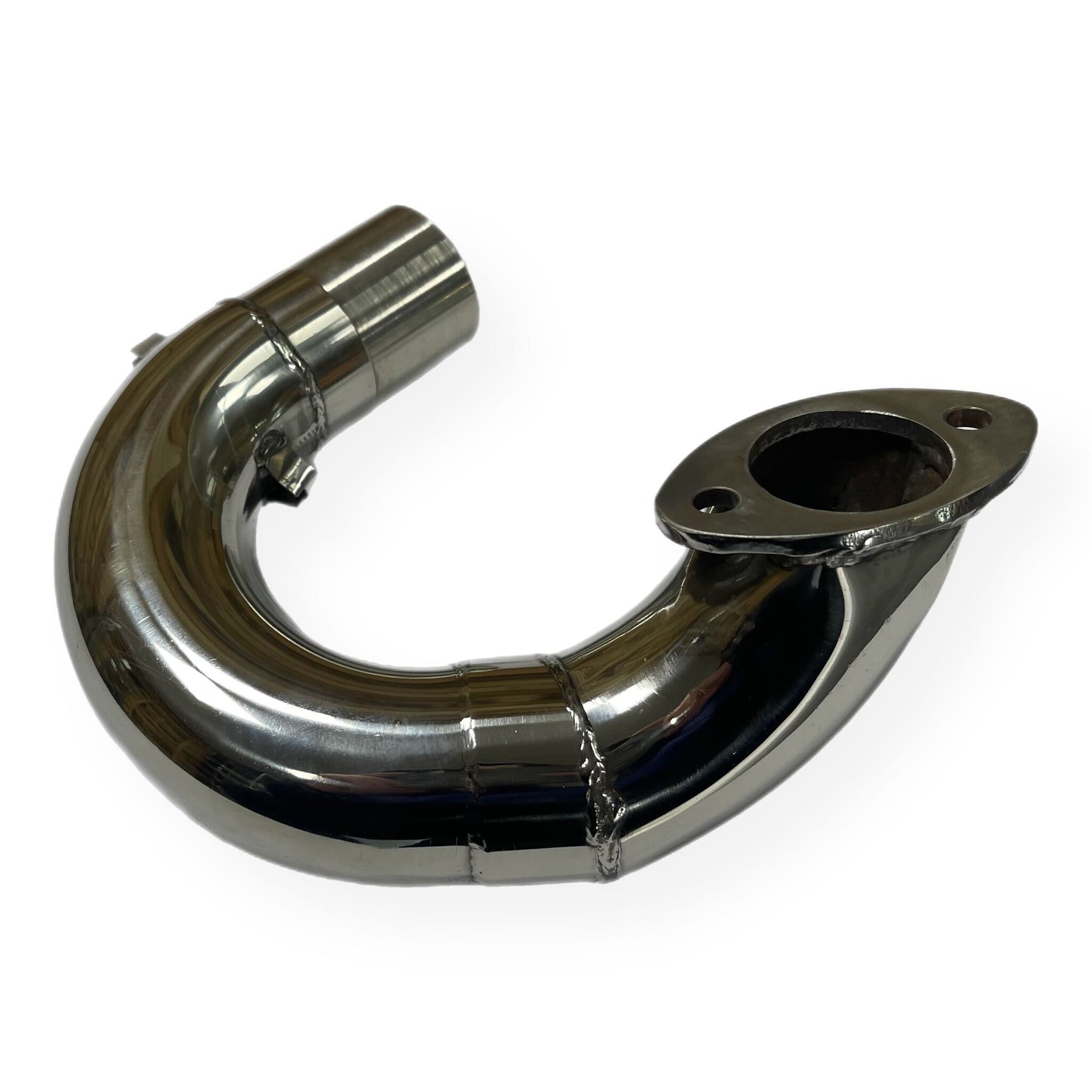 Lambretta TS1 Sterling Exhaust Manifold U-Bend - Stainless Steel