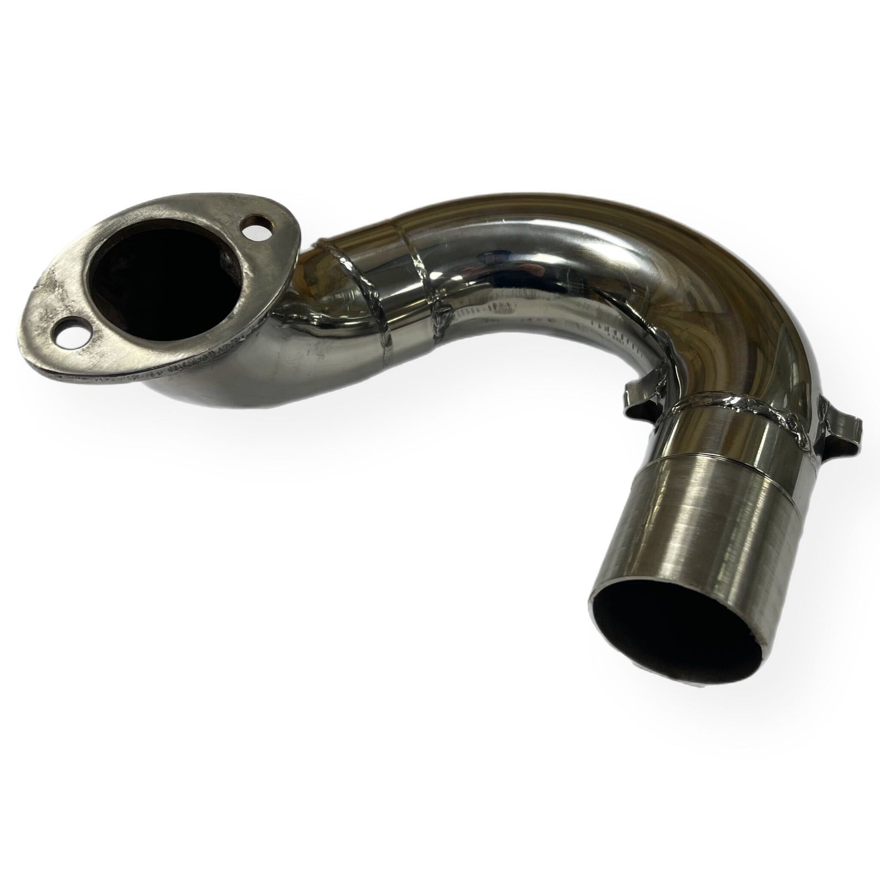 Lambretta TS1 Sterling Exhaust Manifold U-Bend - Stainless Steel