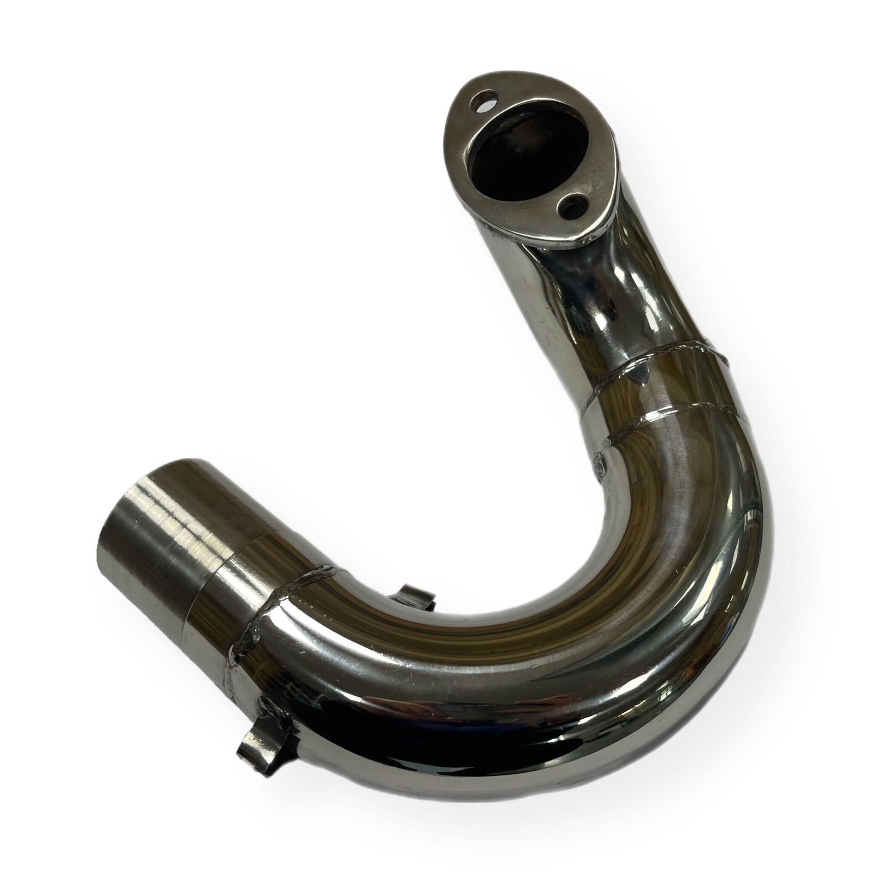 Lambretta TS1 Sterling Exhaust Manifold U-Bend - Stainless Steel