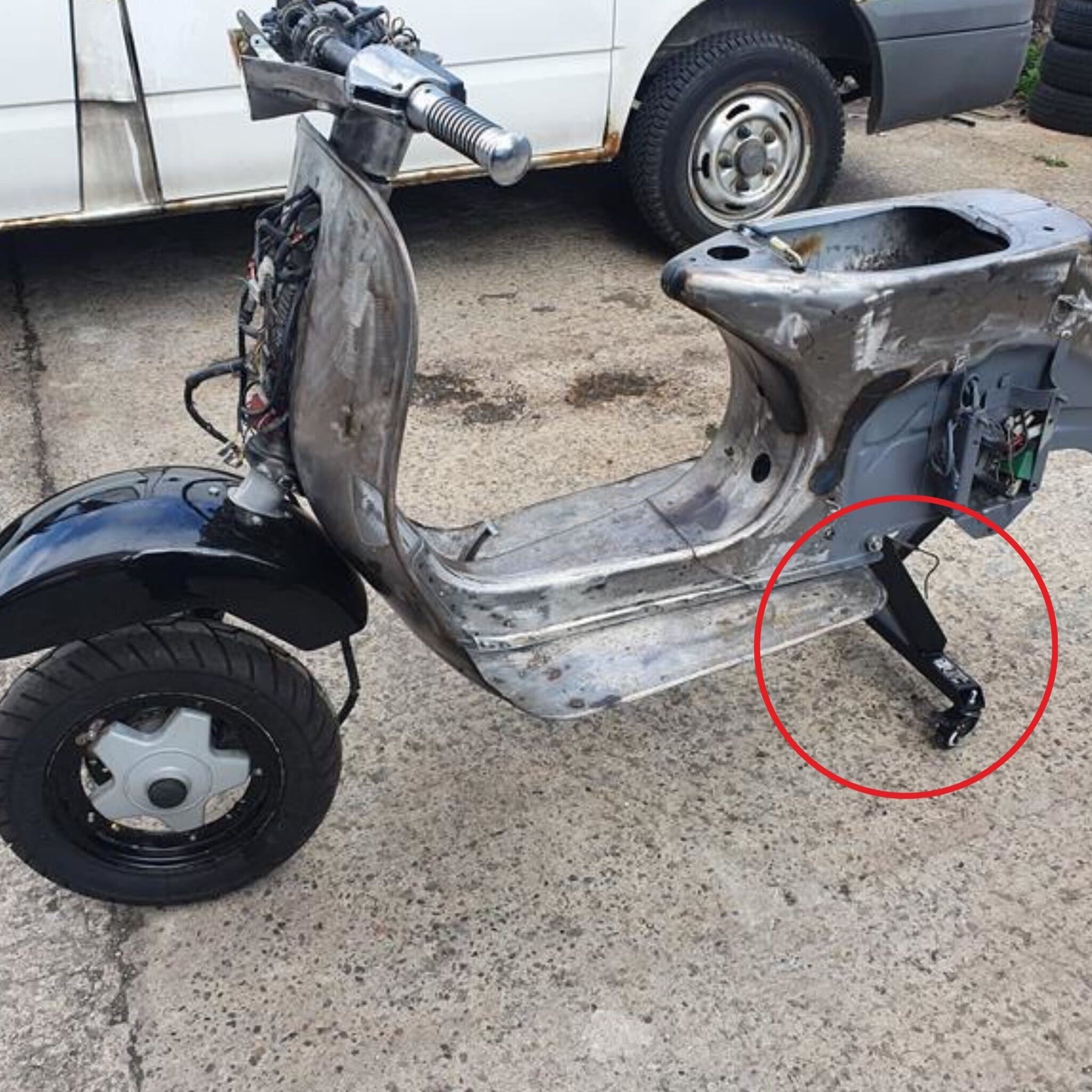 Lambretta Series 1-3 Li GP SX TV Auxillary Frame Stand Dolly