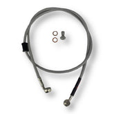 Lambretta Series 1 2 3 Li GP SX TV HEL Stainless Outboard Front Disc Brake Hydraulic Hose - Extra Long Extended Version - 14 Colour Options