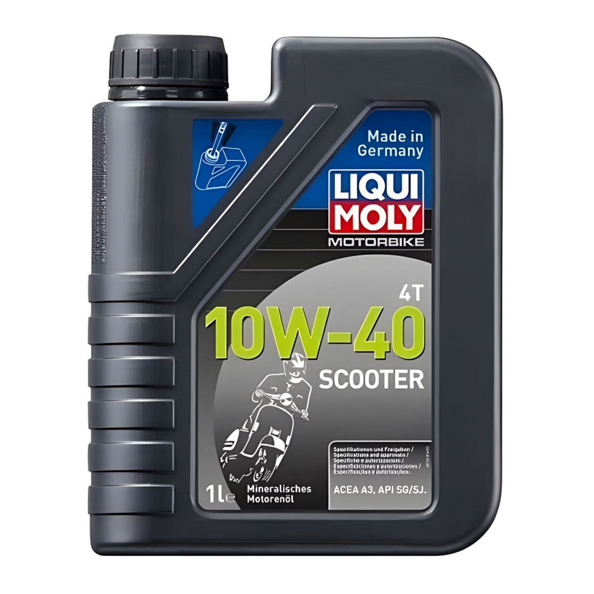 Liqui Moly 4 Stroke 4T Scooter Motorbike Mineral 10W40 Oil - 1 Litre