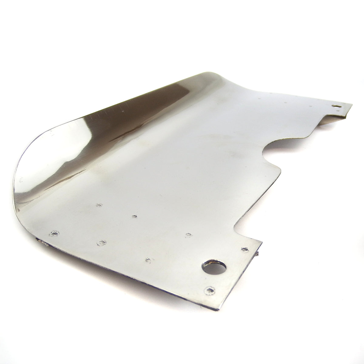 Lambretta Series 2 Li TV Centre Stand Splash Plate - Polished Stainless Steel