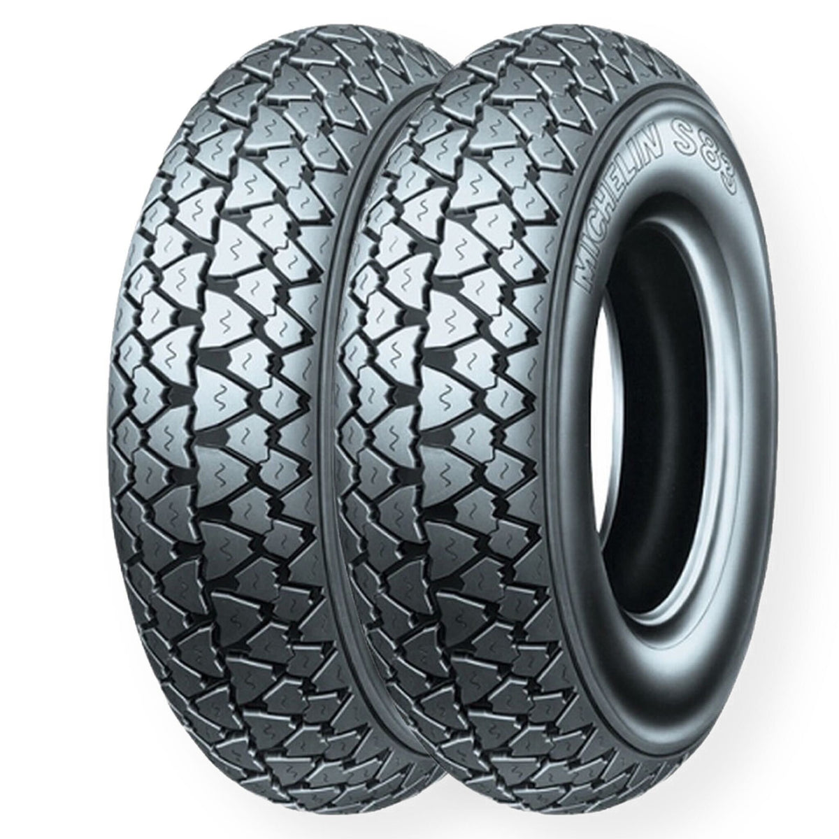 Michelin S83 300 X 10 Tyre Scooter Vespa Lambretta - 2 Tyre Bundle