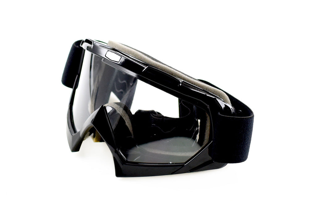 Motocross MX Offroad Anti Fog Triple Foam Goggles - Black