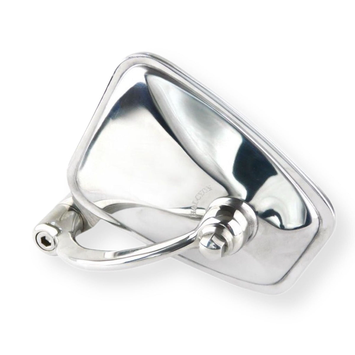 Motorcycle Scooter Bar End Mirror - Stainless Steel