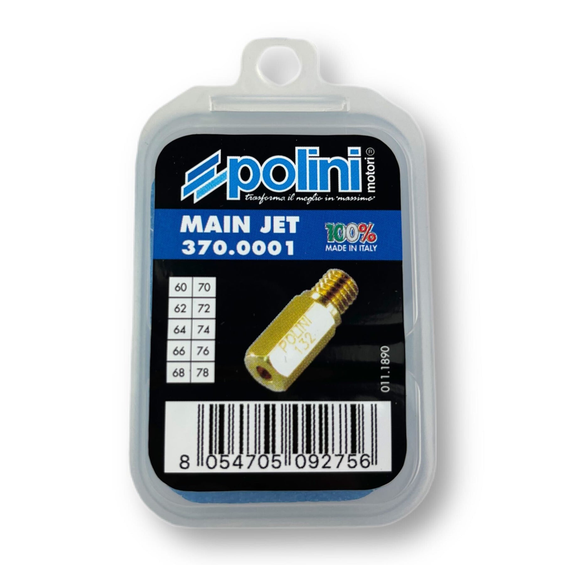 POLINI PWK BGM CP Keihin Carburettor Main Jet Set Pack Sizes 60-78
