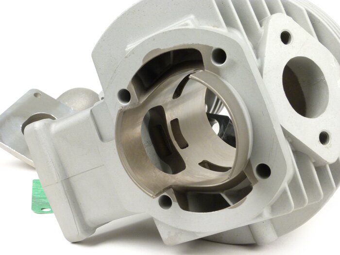 Vespa V50 PK50 PK80 PK125 Prim 125 ET3 Ape 50 Pinasco Zuera SRV reed valve 135cc Cylinder Kit Ø57.5mm