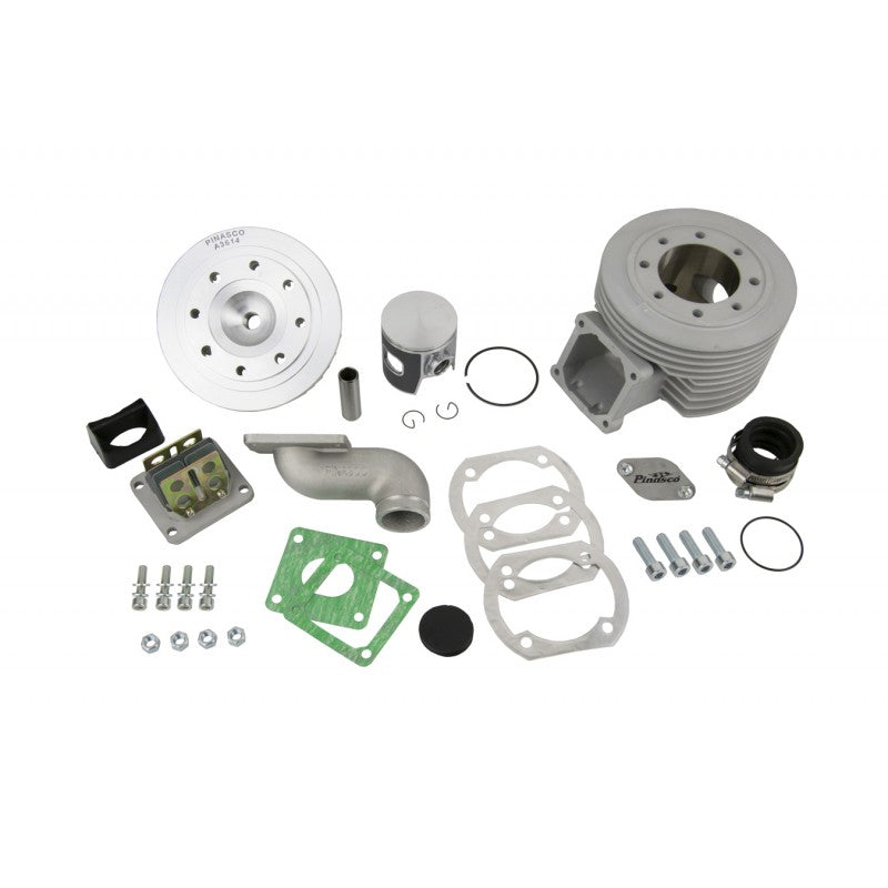 Vespa V50 PK50 PK80 PK125 Prim 125 ET3 Ape 50 Pinasco Zuera SRV reed valve 135cc Cylinder Kit Ø57.5mm