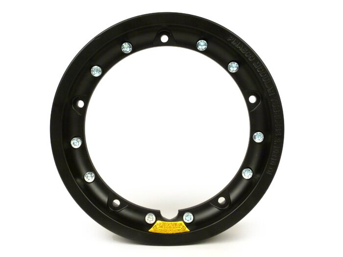 Vespa PX PE T5 Super Sprint Rally V50 2.10 x 10 inch PINASCO Tubeless Wheel Rim - Black