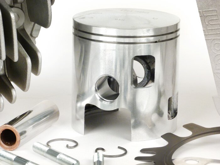 Vespa PX125 150 Super Sprint-V LML POLINI Racing 177cc Cylinder Kit. Alloy (57mm Crank)