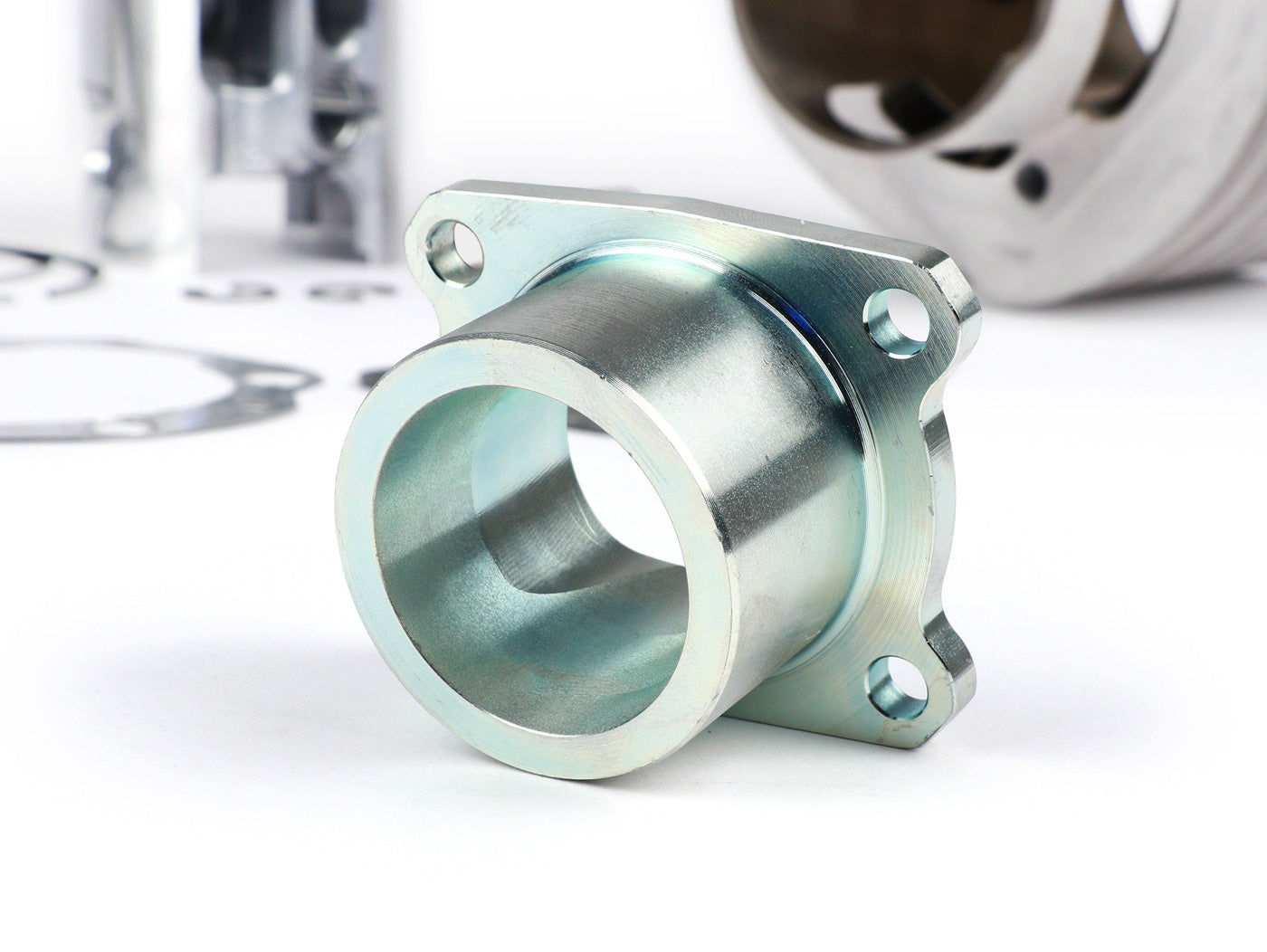 Vespa PX200E P200E '98 'MY Rally 200 POLINI 221cc Racing Cylinder Kit 2023 60mm crank w/ head