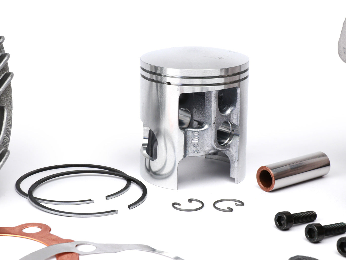 Vespa PX200E P200E '98 'MY Rally 200 POLINI 221cc Racing Cylinder Kit 2023 60mm crank w/ head