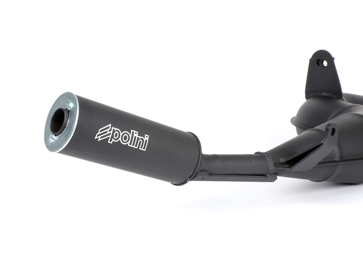 Vespa P200E PX200 Rally 200 Polini Racing Exhaust - Black End Can