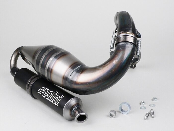 Vespa V90 V100 Primavera ET3 Prim Polini Evolution 2 Race Exhaust