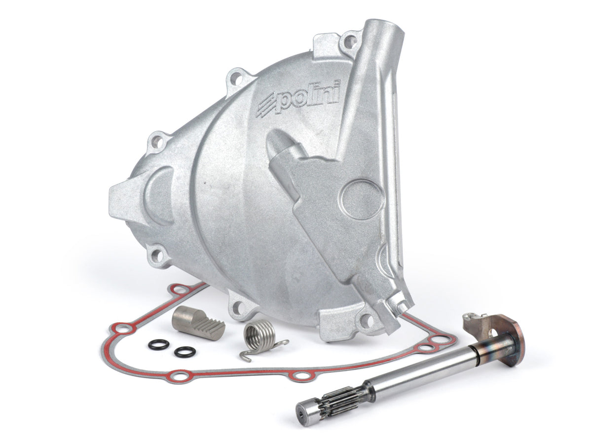 Vespa V50 V90 V100 125 Prim ET3 POLINI Clutch Cover - Short Straight Lever