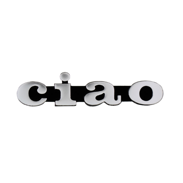 Vespa Ciao Name Plate Side Panel Badge
