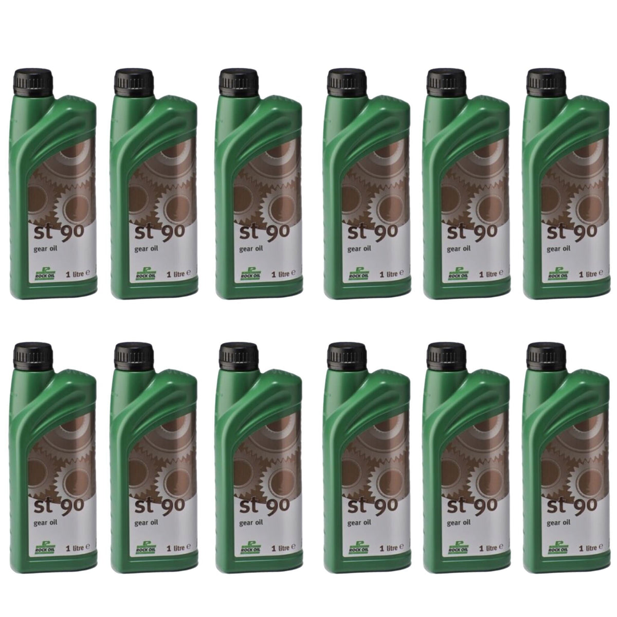 Rock Oil ST90 ST 90 Gearbox Oil 1 Litre Lambretta - 12 Pack Box