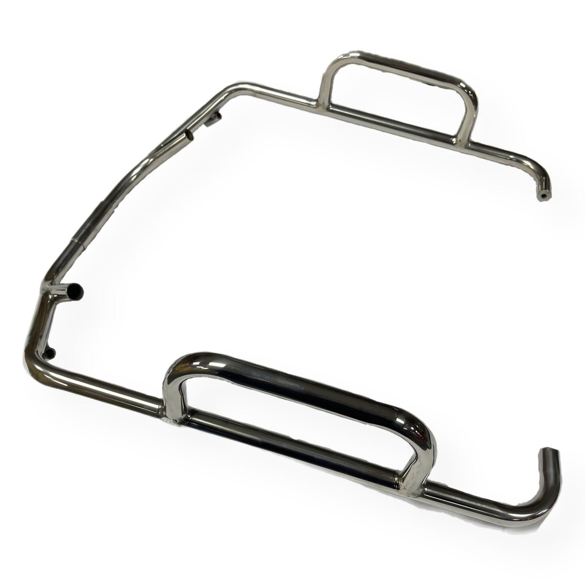 Vespa PX T5 Super Sprint Rally VBB Front Crash Bars - No Non Drill - Stainless Steel