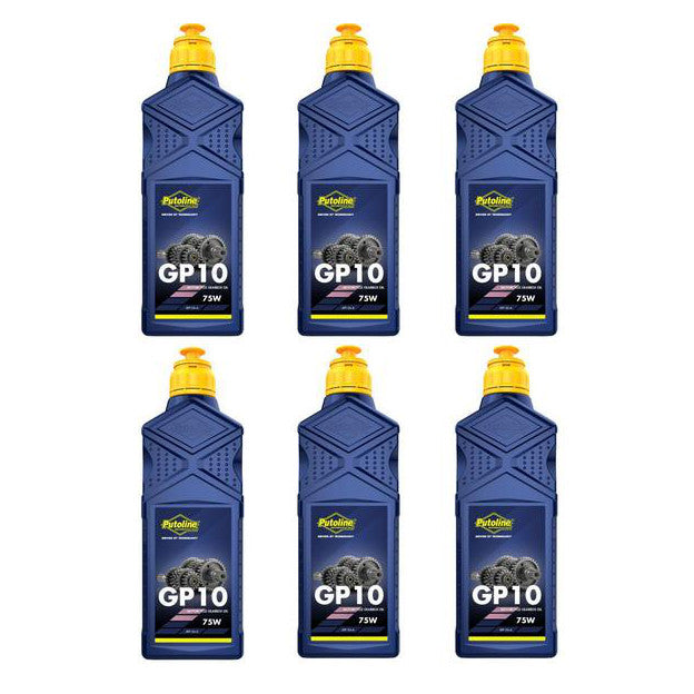 Putoline GP10 Synthetic Light Gearbox Oil SAE 75w 1 Litre Box Of 6