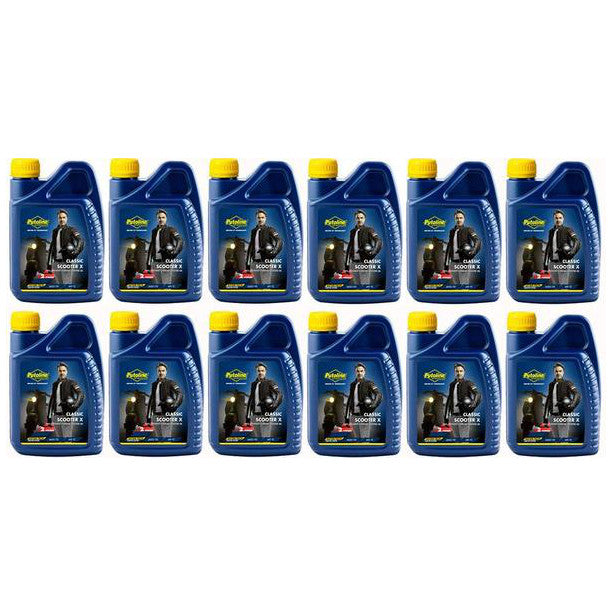 Putoline Classic ScooterX 2 Stroke Fully Synth. 1 Litre Box Of 12